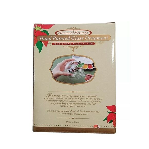 Hand Painted Snowman Ornament - Picture 4 of 5